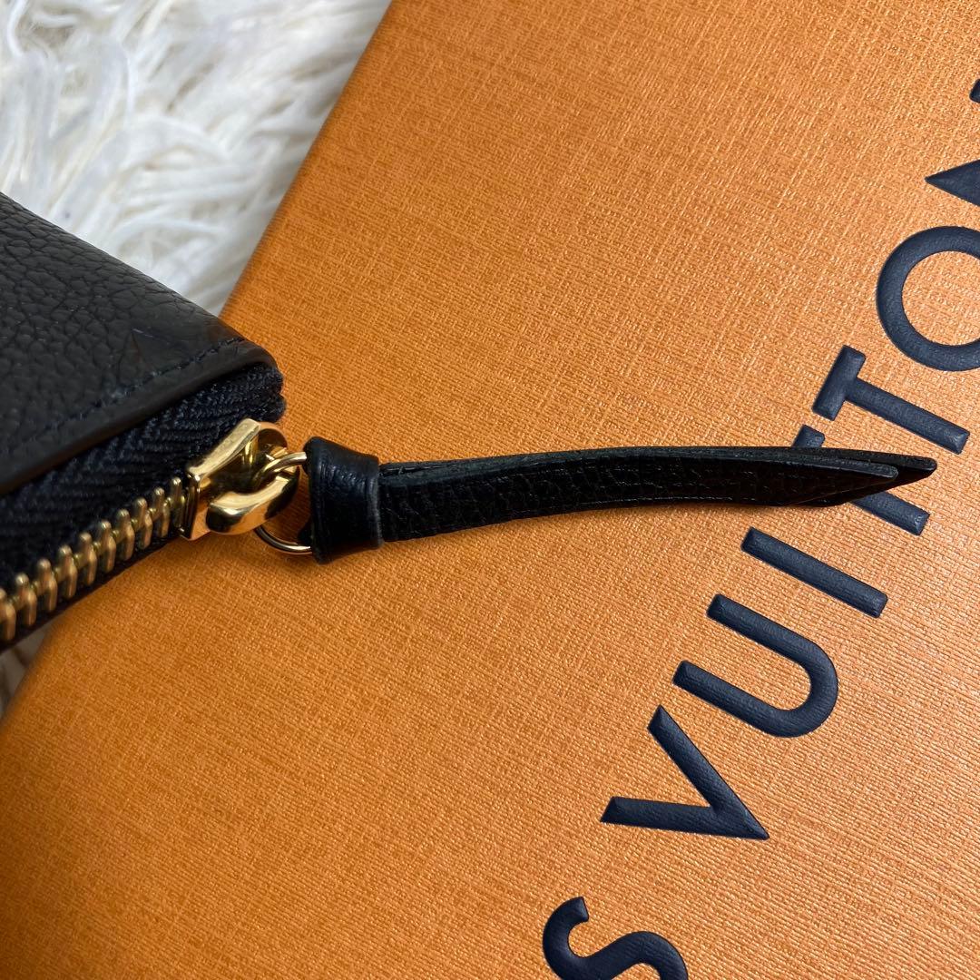 【未使用級】モノグラム アンプラント ジッピーウォレット ノアール FRID搭載