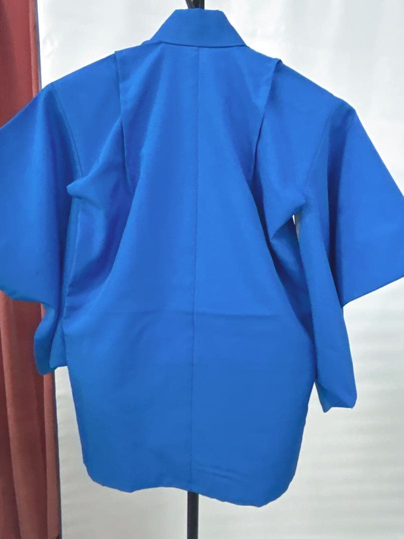 5～7歳男の子用 セット内容着物羽織、襦袢 3点セット、淡いオーシャンブルー