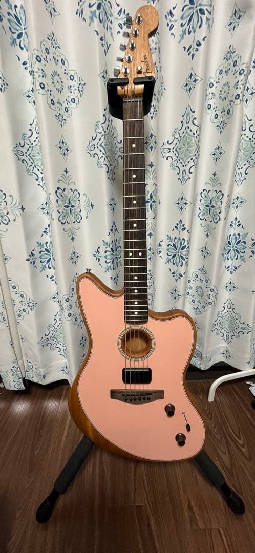 ギター fender Acoustasonic Player Jazzmaster Fender Acoustasonic Player Jazzmaster Acoustic-Electric - Antique