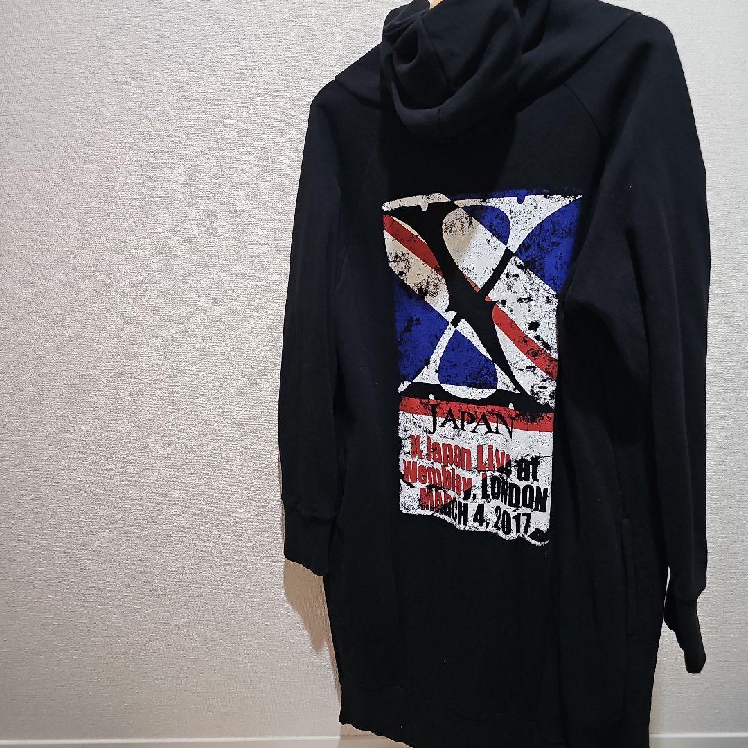 X JAPAN Live at Wembley ロングパーカー