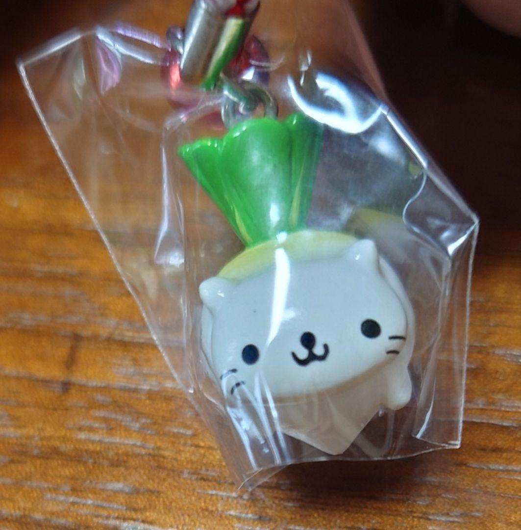 にゃんにゃんにゃんこ御当地にゃんこ根付け京野菜3にゃん