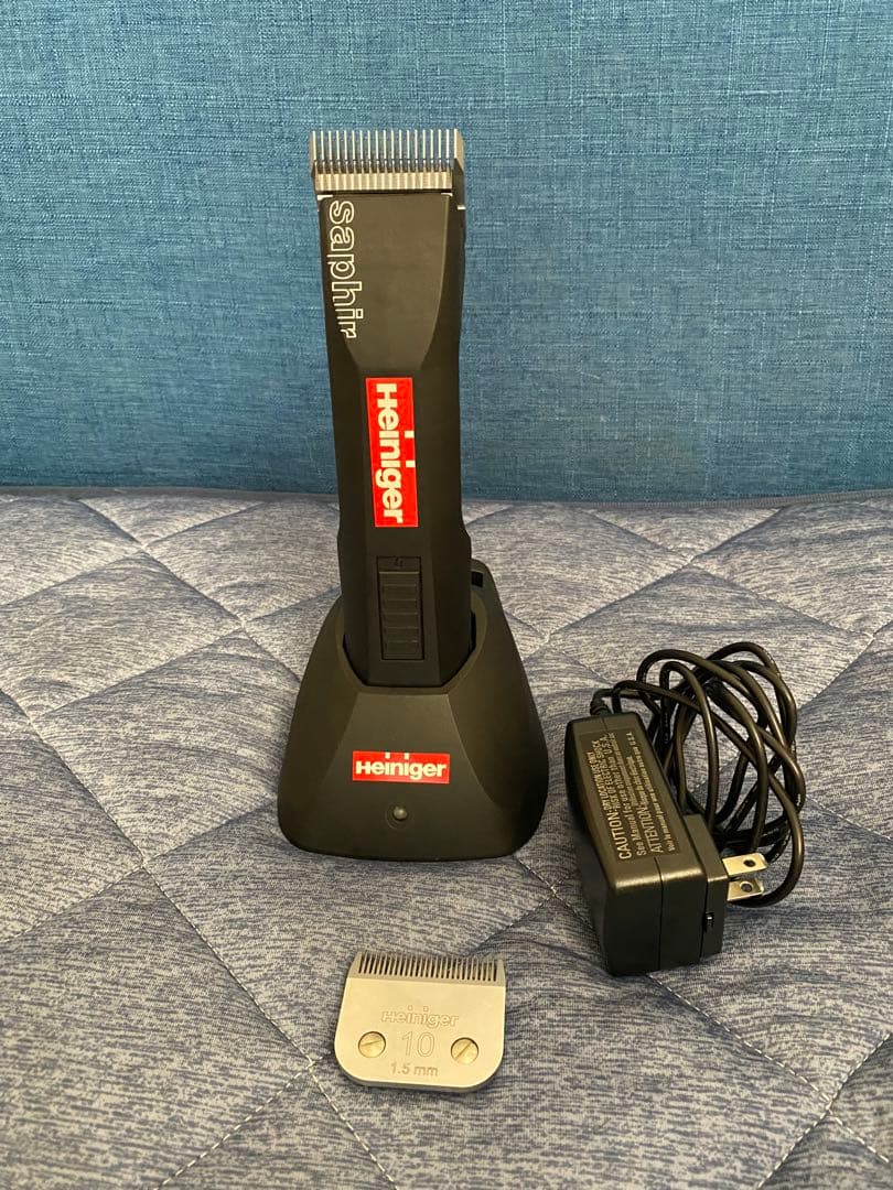 Heiniger Saphir バリカン 5F 10刃付き お試しバリカン コードレスクリッパー Heiniger ハイニガー SAPHIR