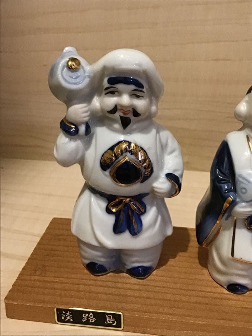 極上 博多人形 希少品 置物 仏像 和彫 天然素材 アンティーク 和彫 置物