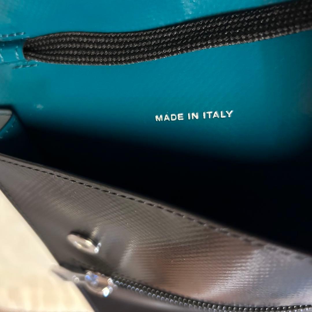 MARNI TRIBECA マルニ トライベッカ ショルダーバッグ 黒緑