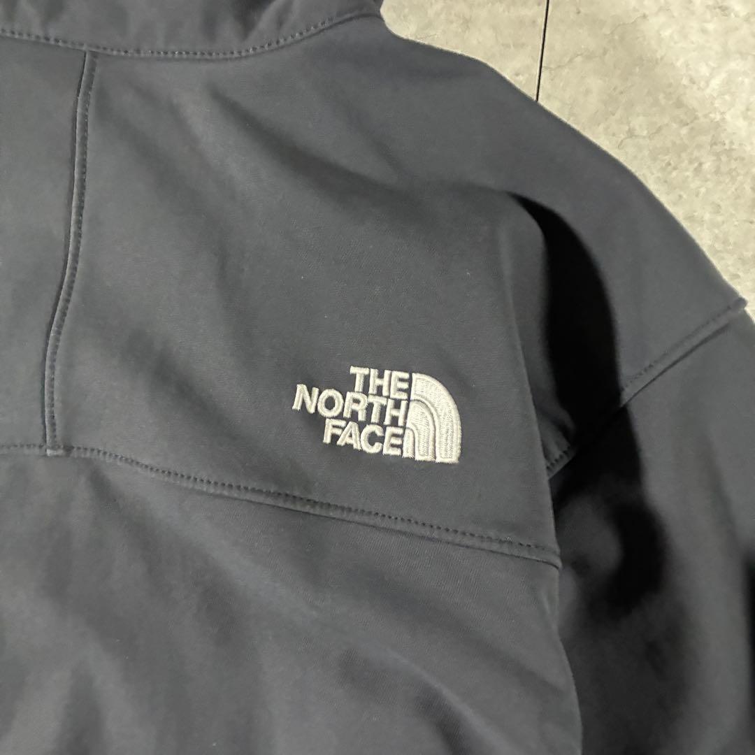 THE NORTH FACE TNF APEXソフトシェルジャケット刺繍ロゴ