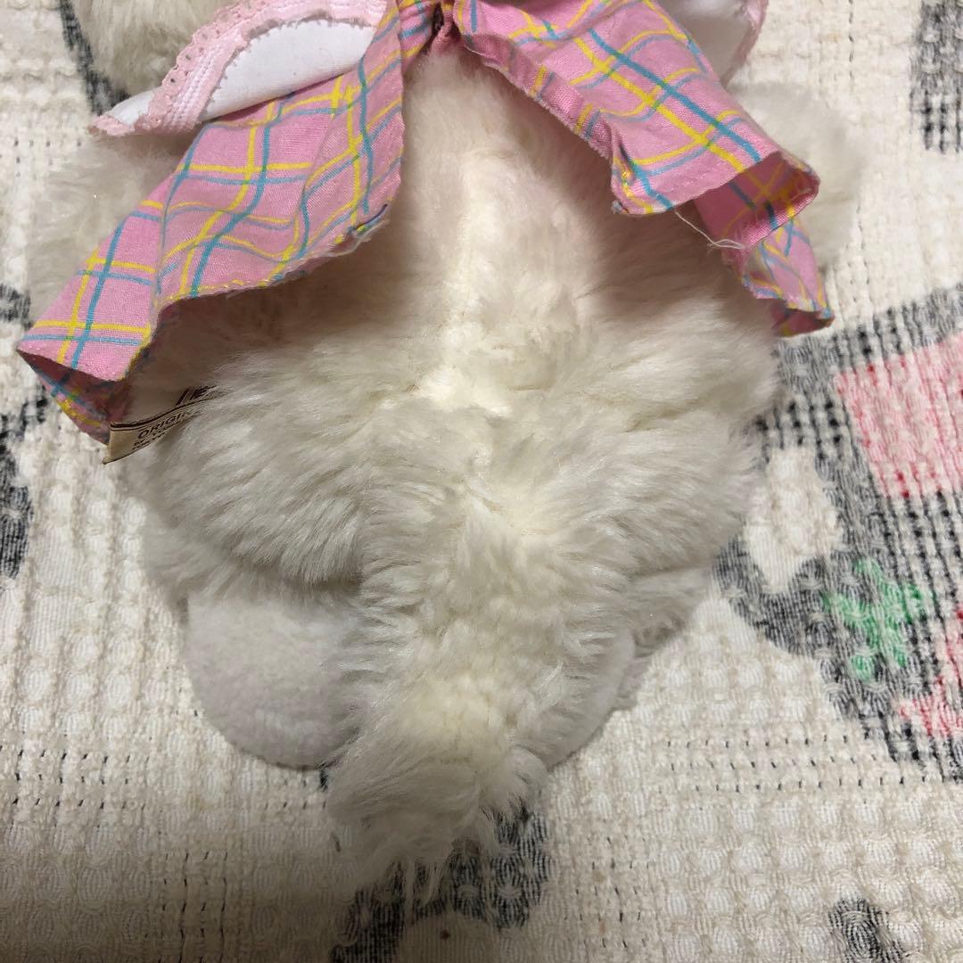 当時の物　昭和レトロ　ヴィンテージ 吉徳　クリーミー　猫　ぬいぐるみ　中古　②