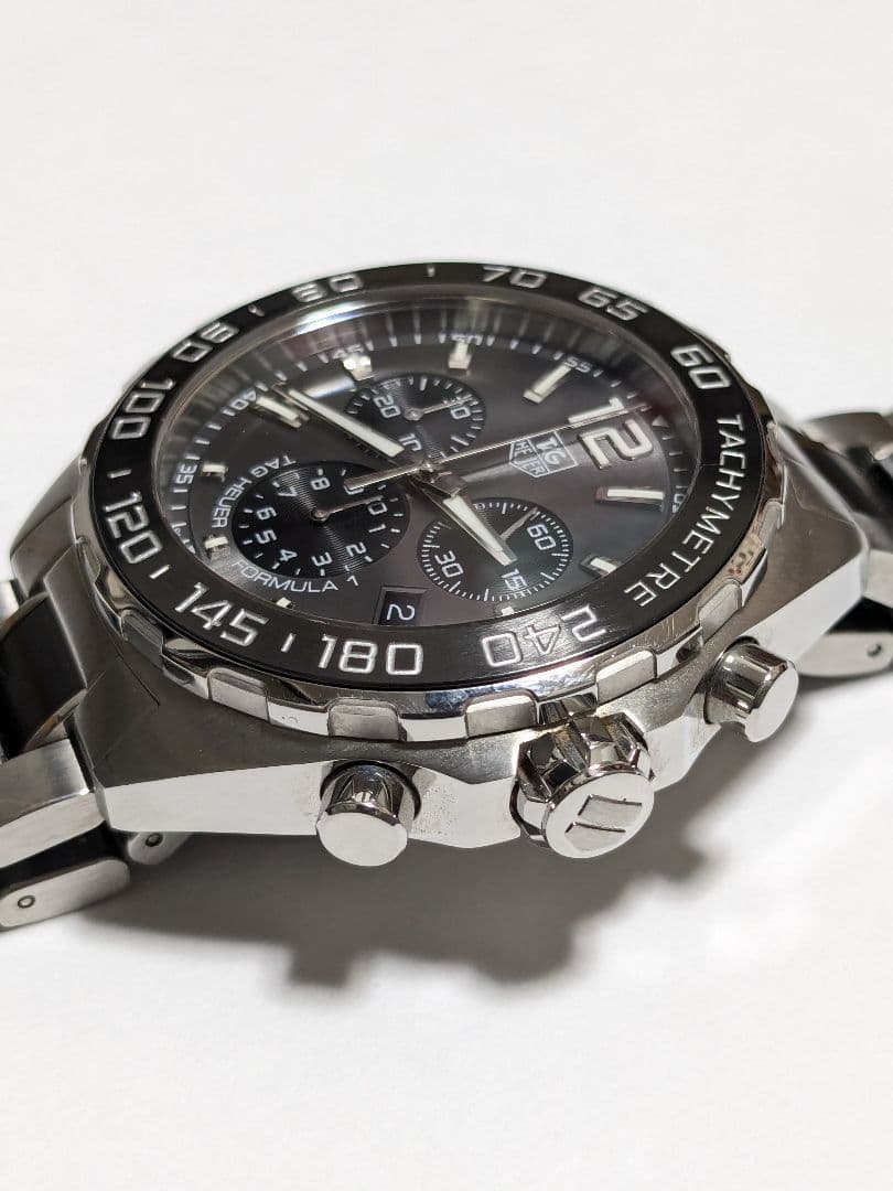美品　最安　タグホイヤー フォーミュラ1 クロノグラフ 腕時計 CAZ1111