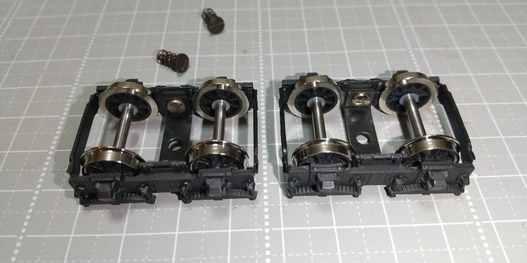 先台車、従台車、テンダー台車。 鉄道模型 、HOゲージ 、蒸気機関車 パーツ