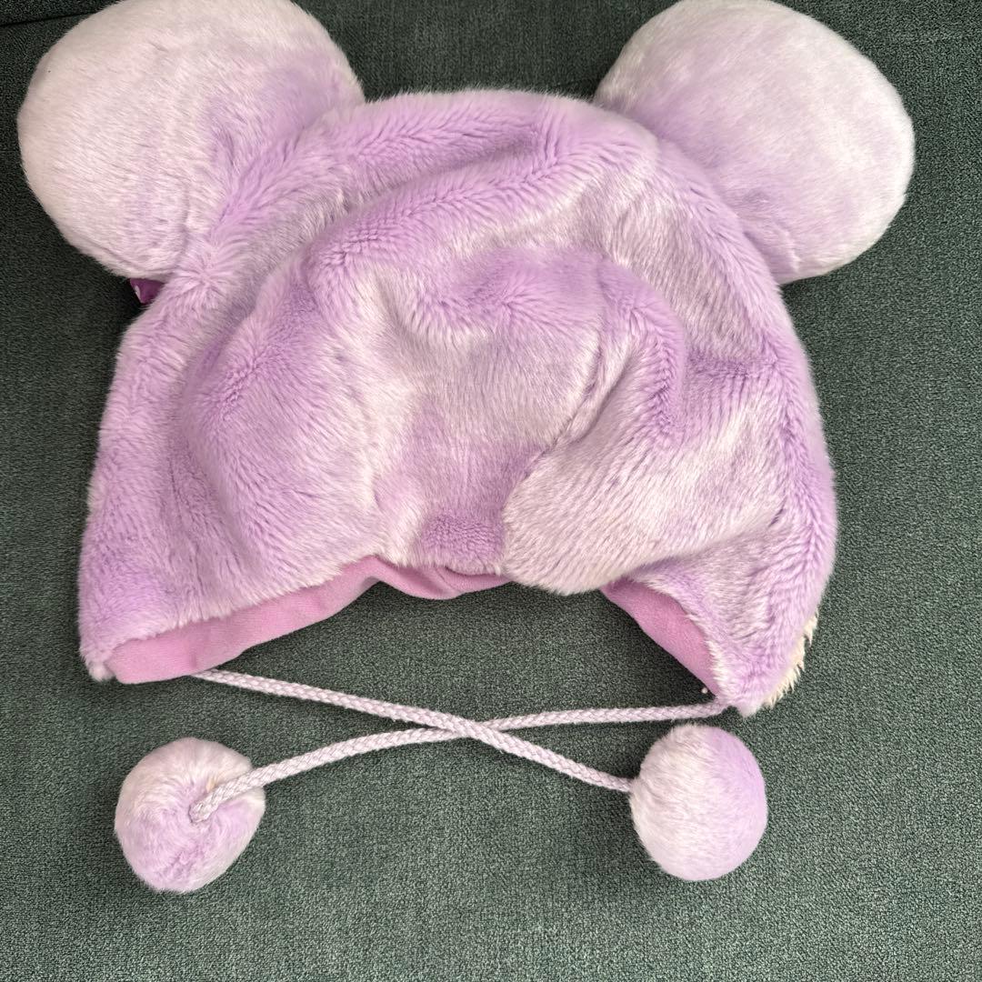 ミニー ファンキャップ ラベンダー ミニーちゃんファンキャップ紫