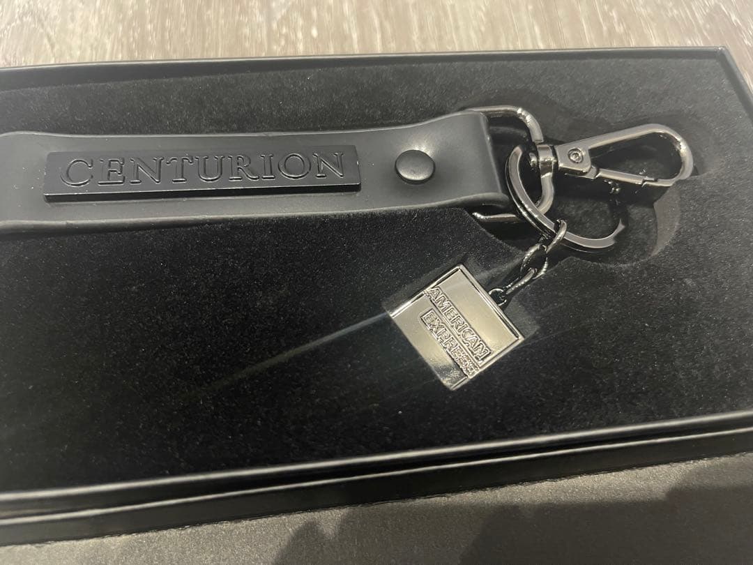 【新品未使用】アメックス センチュリオン キーホルダー 2025ユニバ