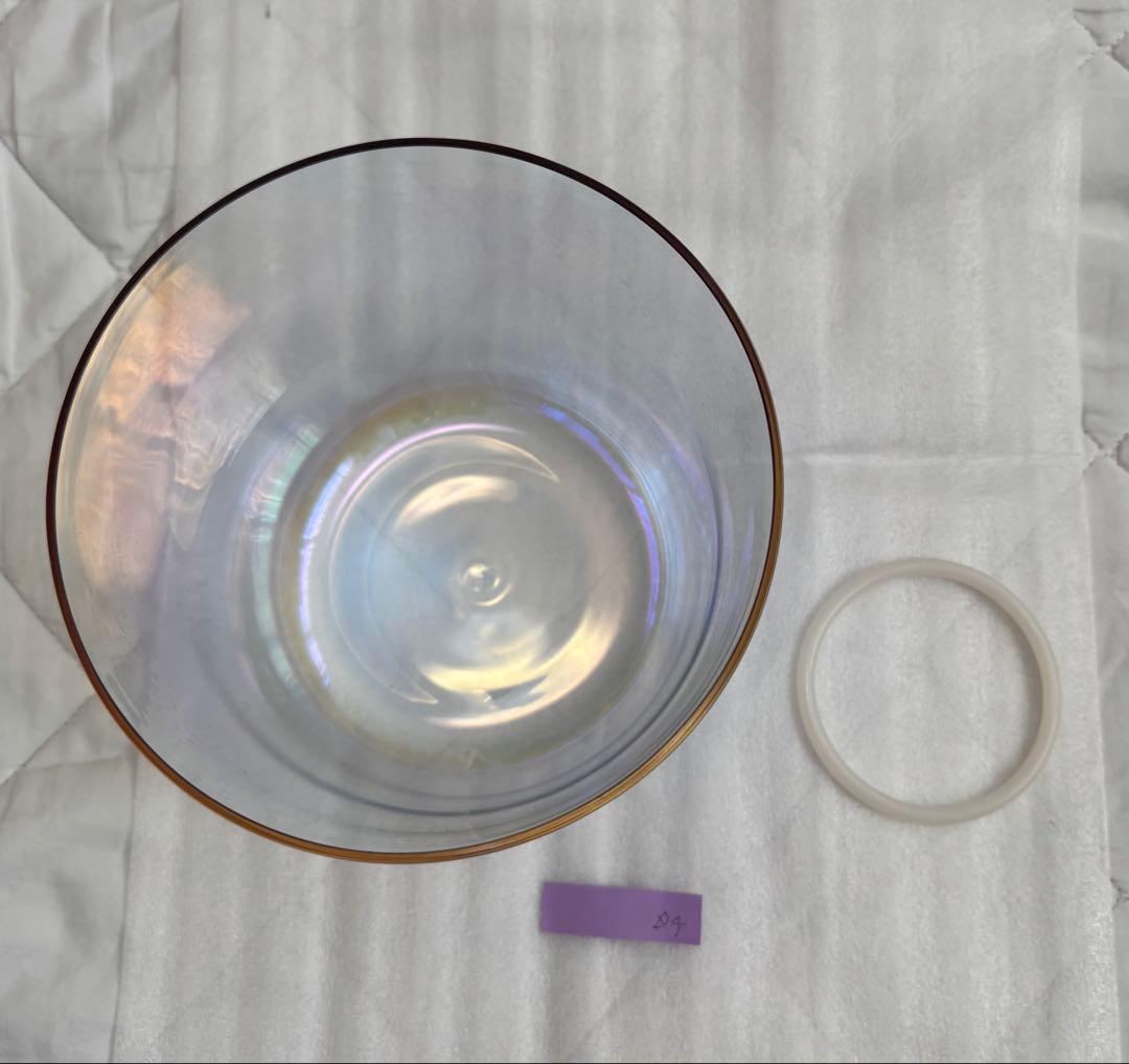 クリスタルボウル5個と収納バッグセット