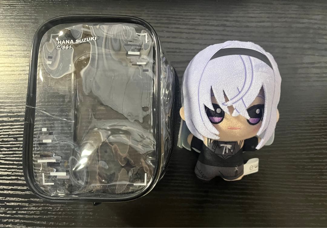 アイドルマスターシャイニーカラーズ 鈴木羽那 ちびぐるみ&ポーチ