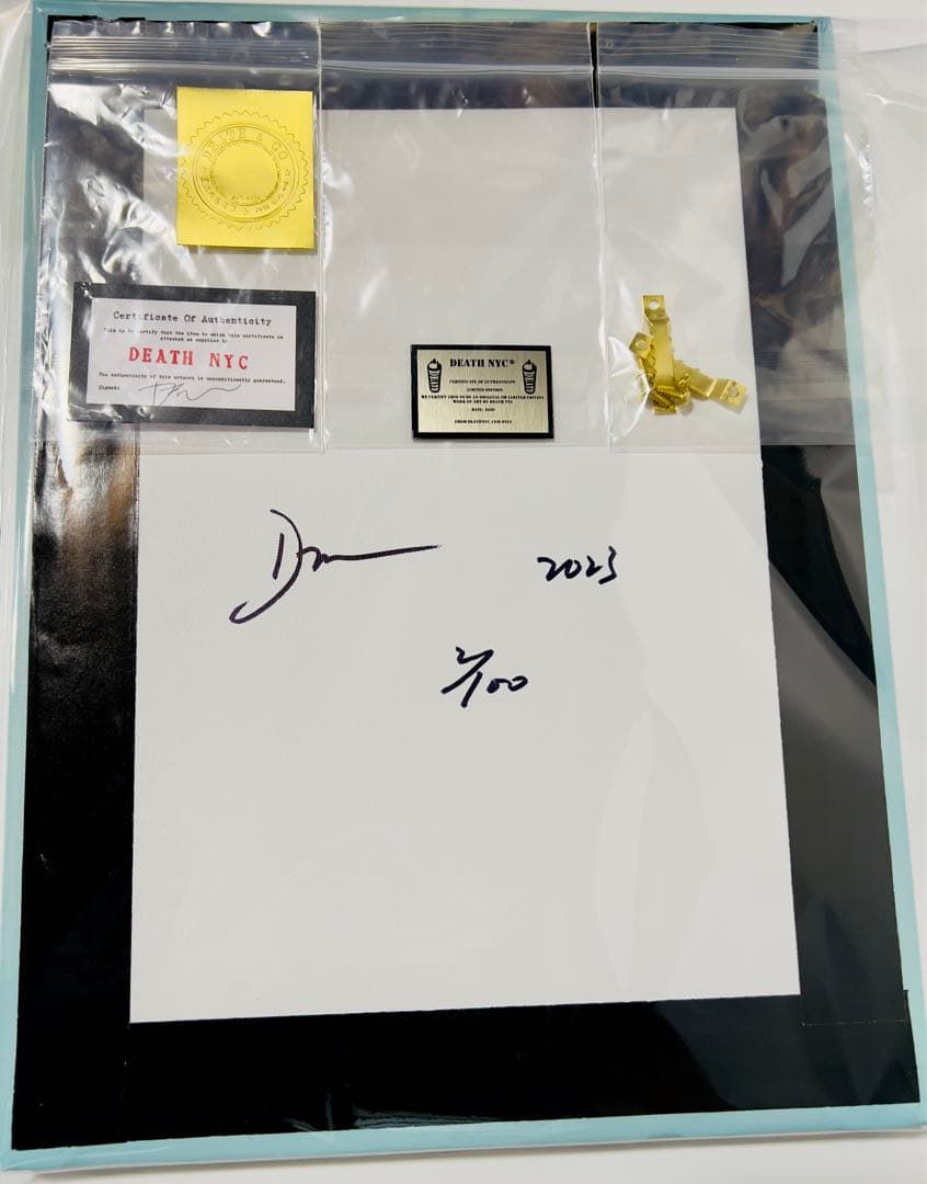 DEATH NYC キャンバスボードタイプ 【エディション希少作品】
