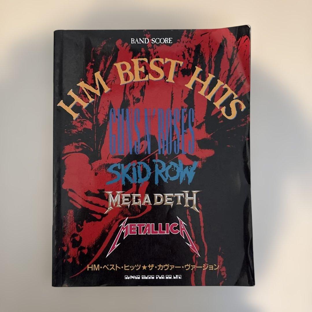 HM BEST HITS バンドスコア メタリカ メガデス ガンズ メタル - メルカリ