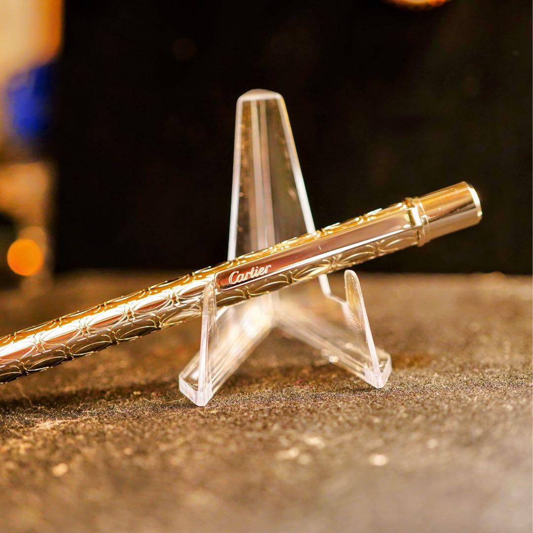 美品 Cartier カルティエ ボールペン ハッピーバースデー 2Cモチーフ