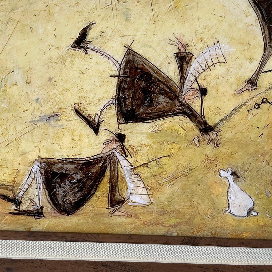 根付正直木彫豆撒きおかめ足踏み鬼