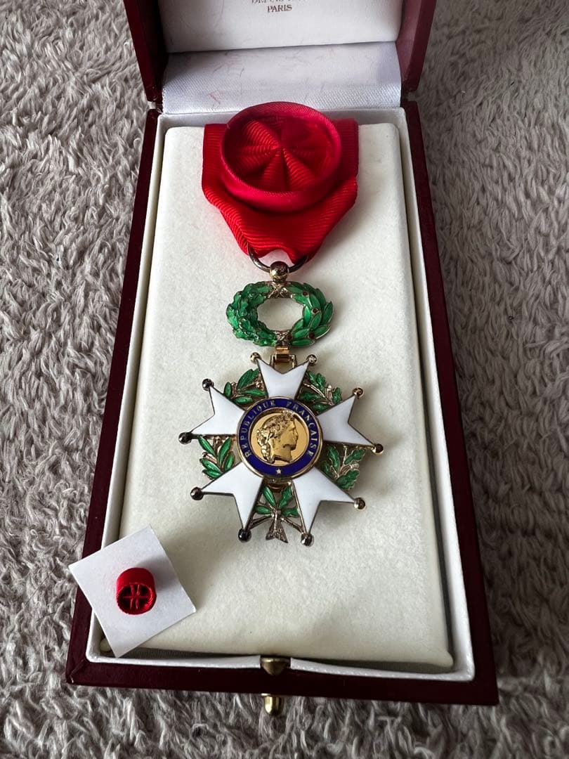 レジオン・ドヌール勲章 勲四等 フランス軍 仏軍 ナポレオン 略章