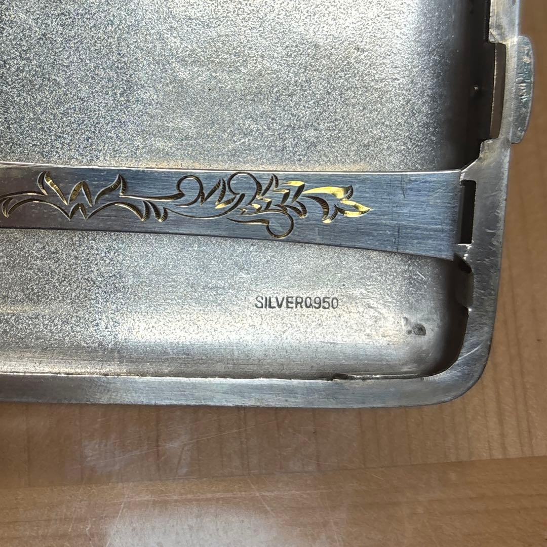 silver950 シガーケース