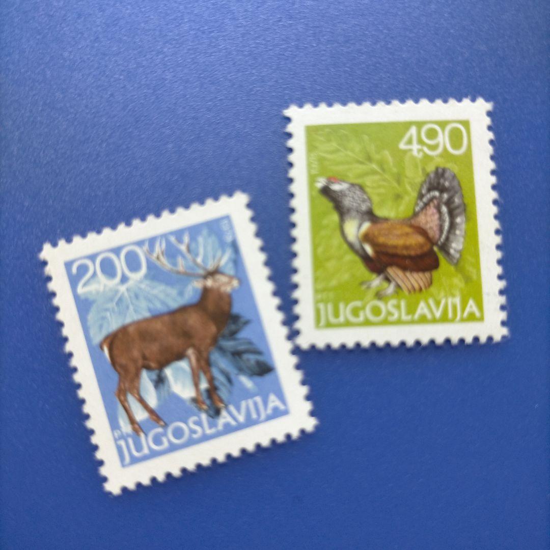 4026外国切手 ユーゴスラビア 1978年動植物 シリーズ8種完未使用