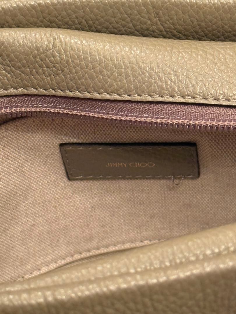 美品 Jimmy Choo Mini Sara スタッズ トート 保存袋付