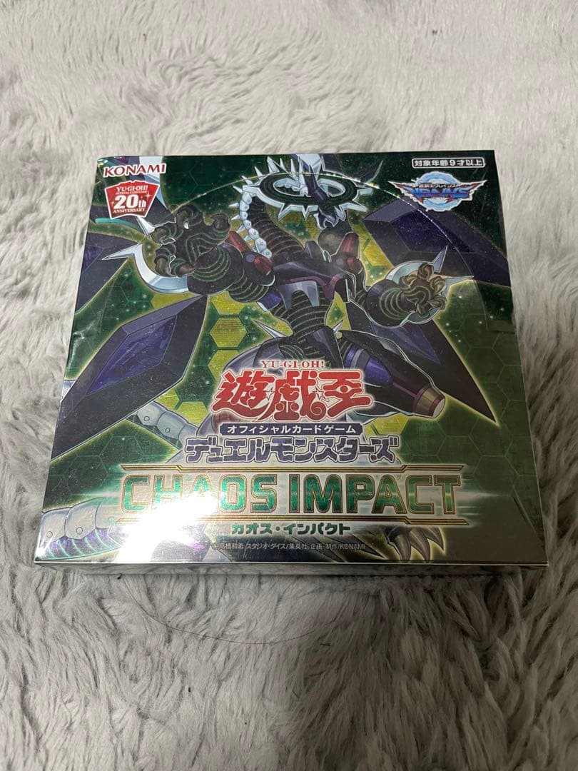 絶版BOX】遊戯王 カオスインパクト CHAOS IMPACT シュリンク付き
