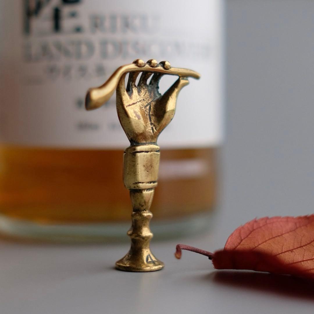 1900年頃イギリス製アンティーク真鍮小物 印章やスタンプ素材 1900年頃イギリス製アンティーク真鍮小物 印章やスタンプ素材