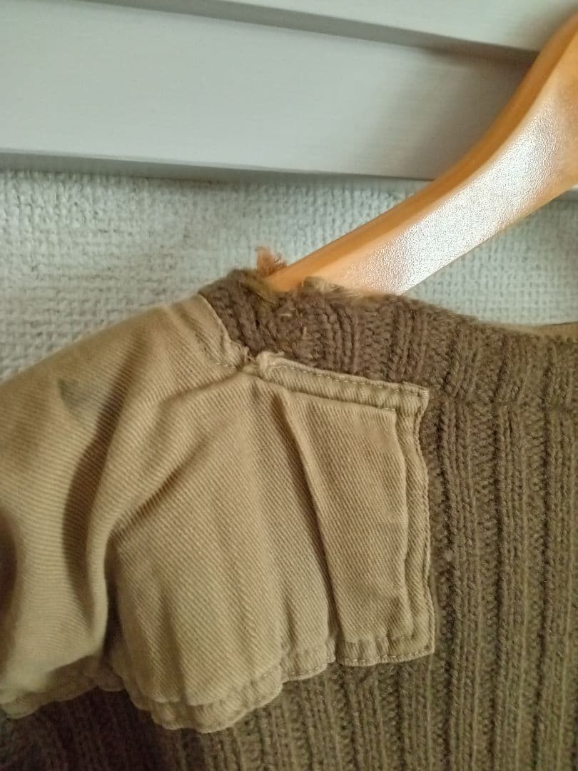 ヴィンテージ40年代イギリス軍コマンドセーターニット