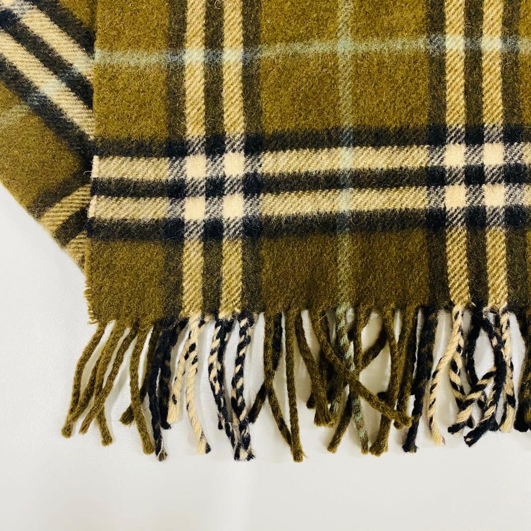 希少 Burberrys カシミヤ100% イギリス製 マフラー チェック柄 - メルカリ