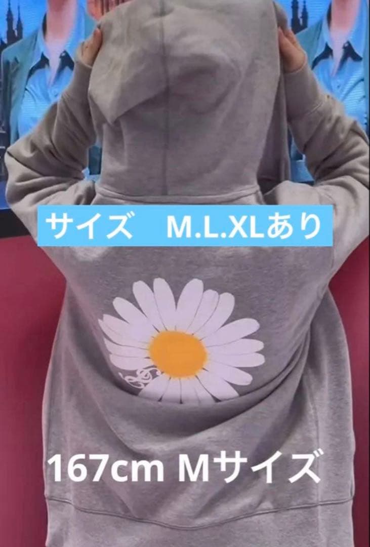 peaceminusone MAMA G-DRAGON パーカー　L グレー