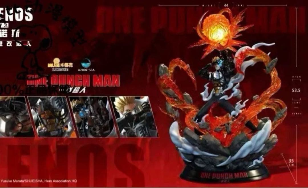 ワンパンマン』ジェノス 1／6スケール版権付き ガレージキット スタチュー