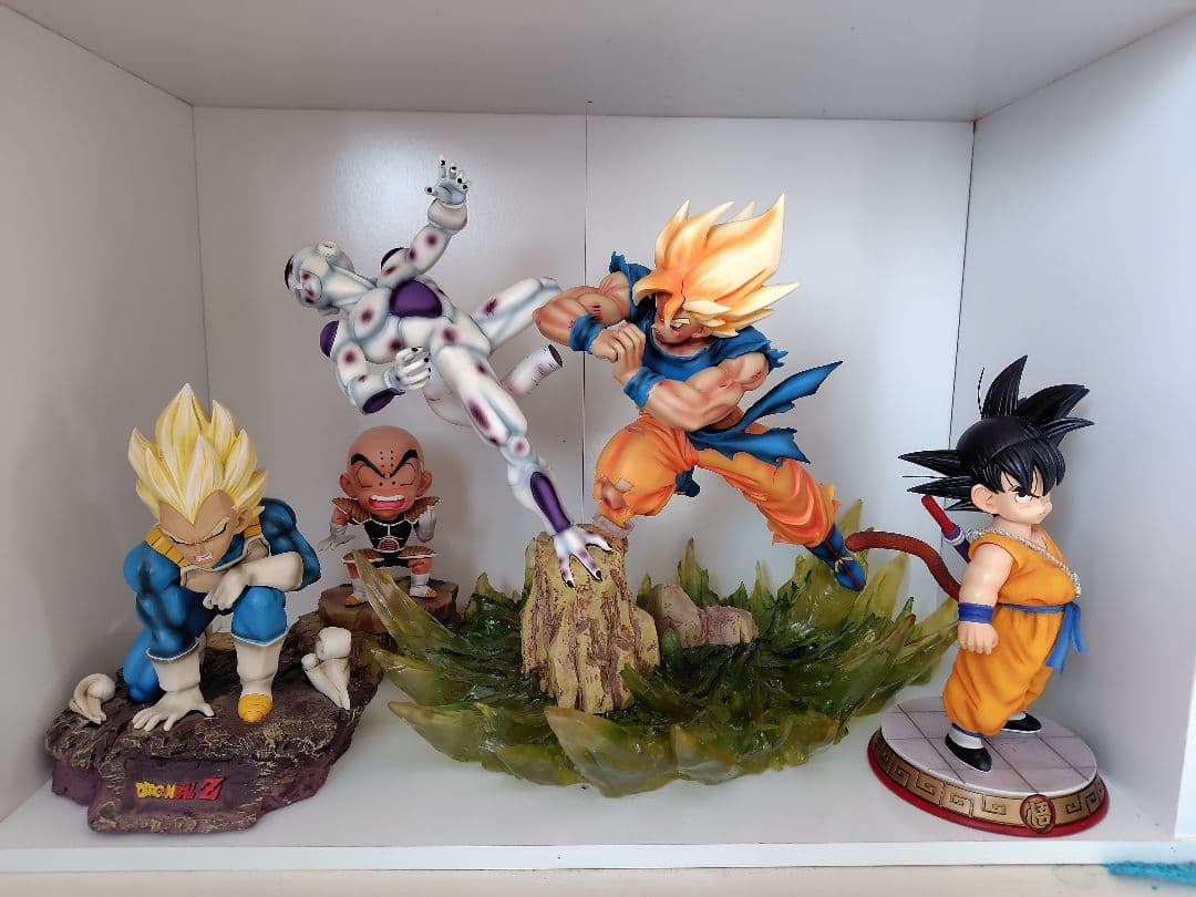 孫悟空vsフリーザ vkh ガレージキット - メルカリ