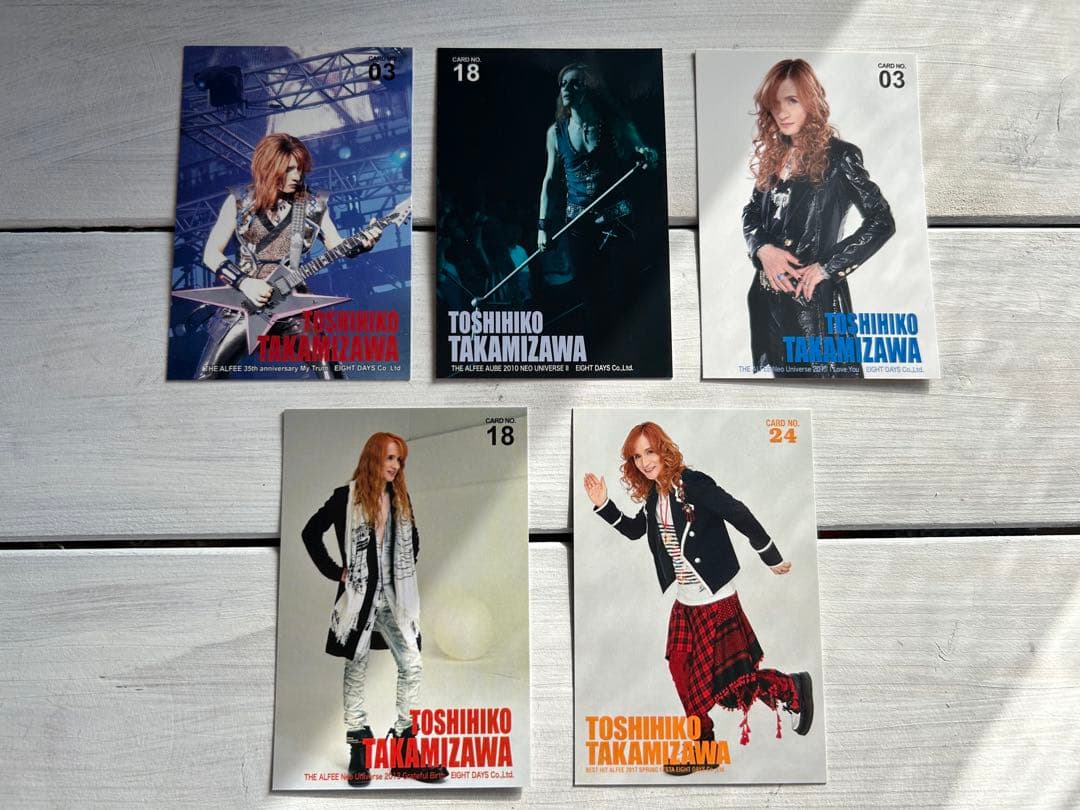 THE ALFEE 高見沢俊彦トレーディングカードセット(1) - メルカリ