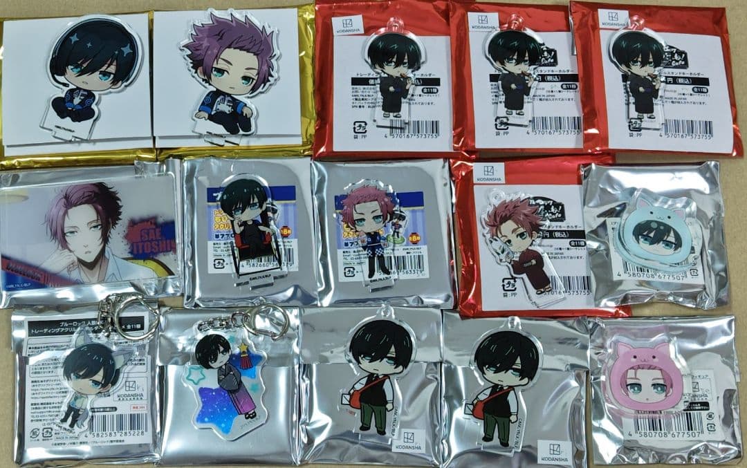 ブルーロック 國神 錬介 中外 コラボカフェ 執事ver. 等身 缶バッジ TV