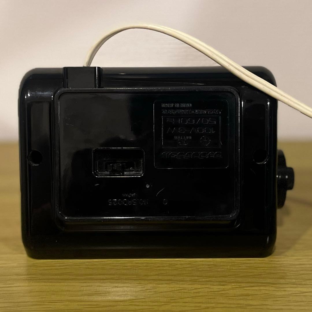 メンテ済・動作正常】美品！CITIZENパタパタ時計ハイリーフカーチス 赤黒