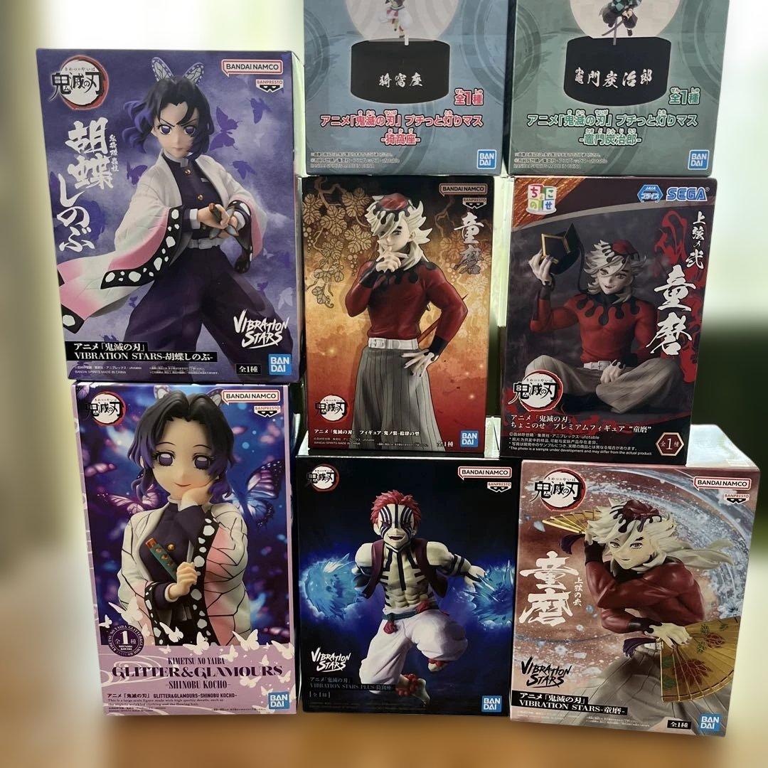 鬼滅の刃フィギュアまとめ売り胡蝶しのぶ、童磨、猗窩座など34点セット