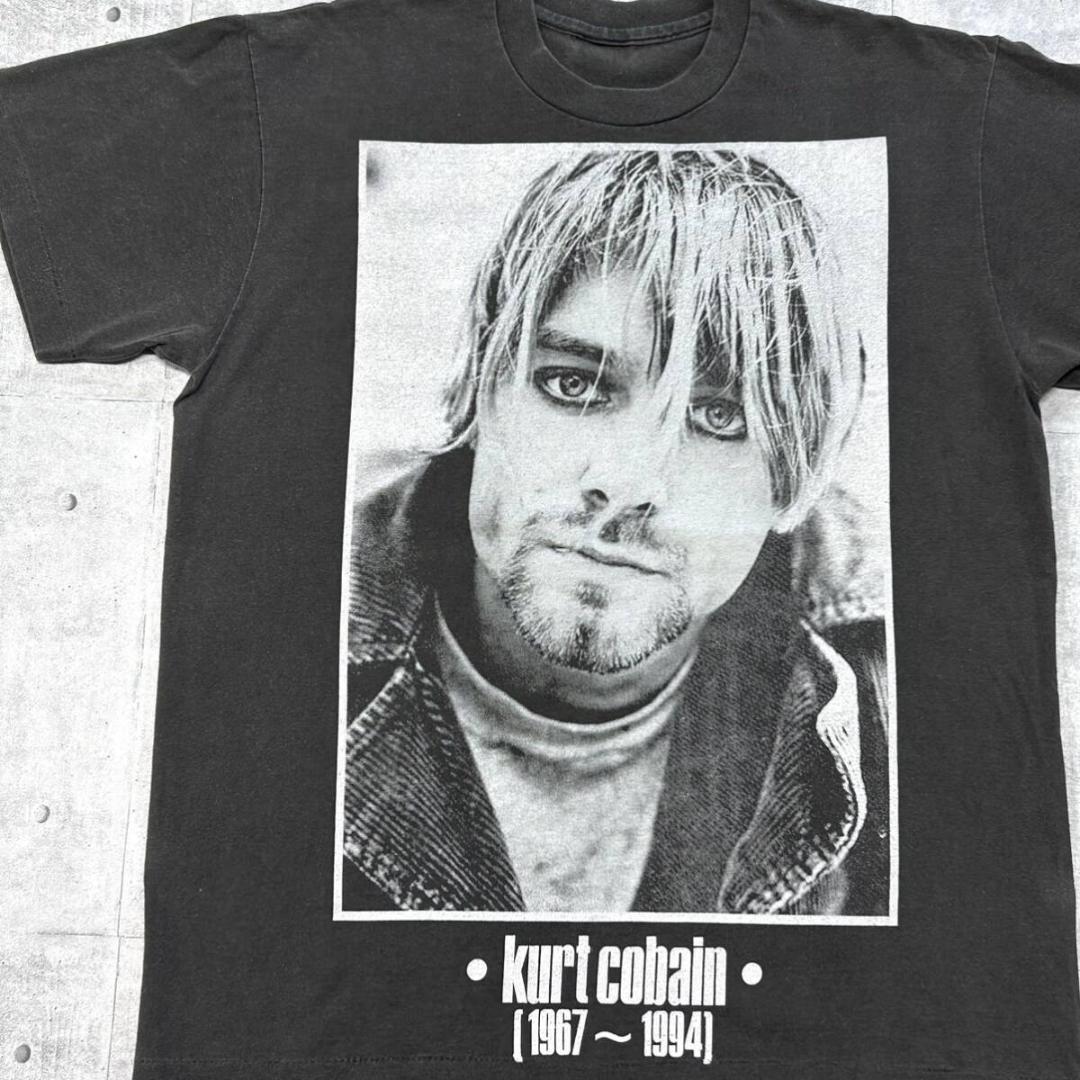 90s Kurt Cobain 追悼 メモリアル Tシャツ カートコバーン - メルカリ