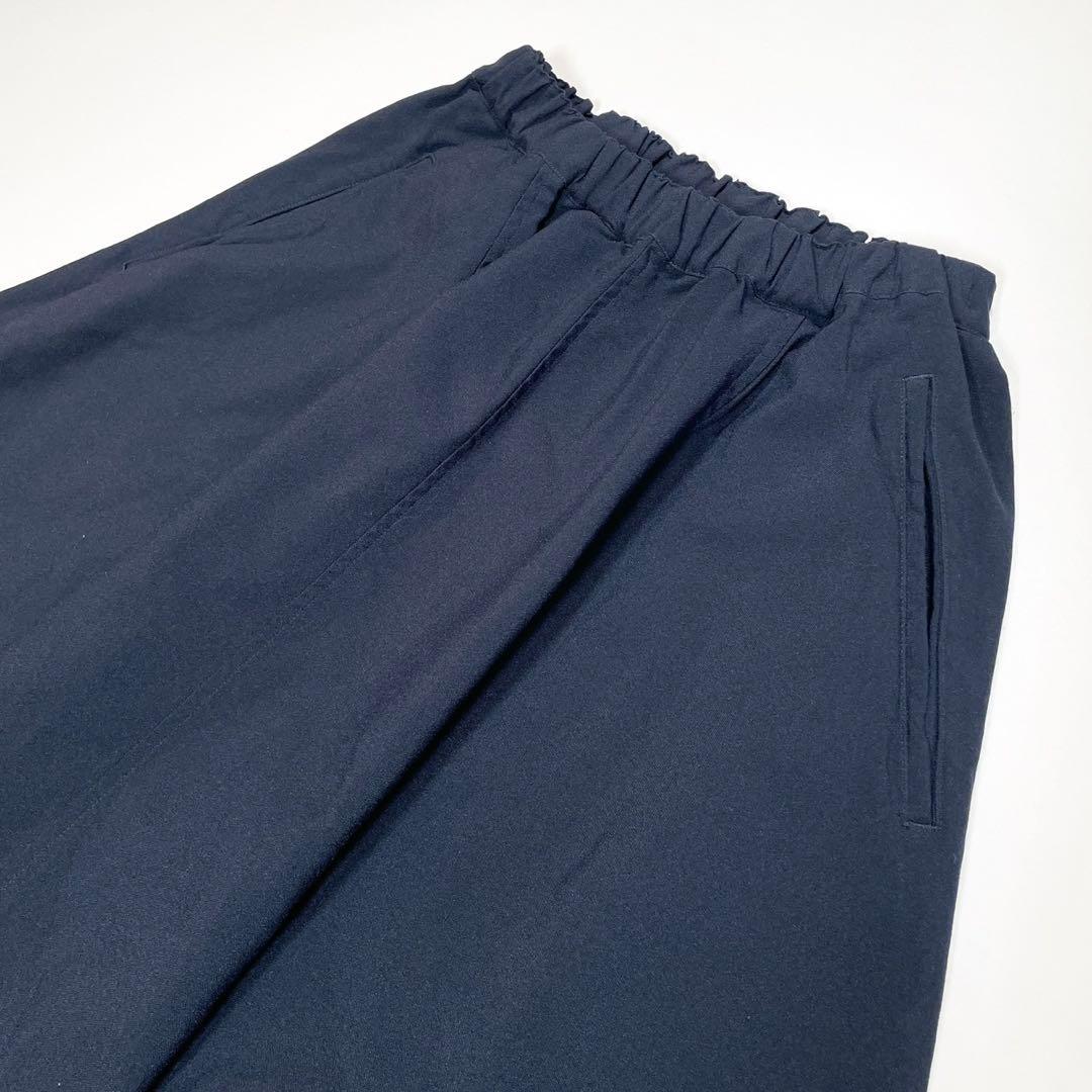 美品 コムデギャルソン 変形 ワイドパンツ サルエル ネイビー XS