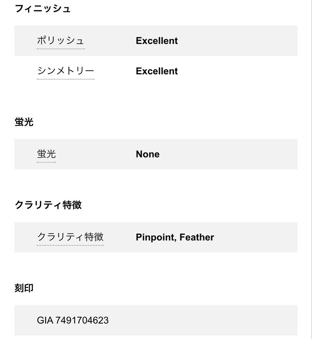 【ほぼ新品】NIWAKA 花雪　0.3カラット