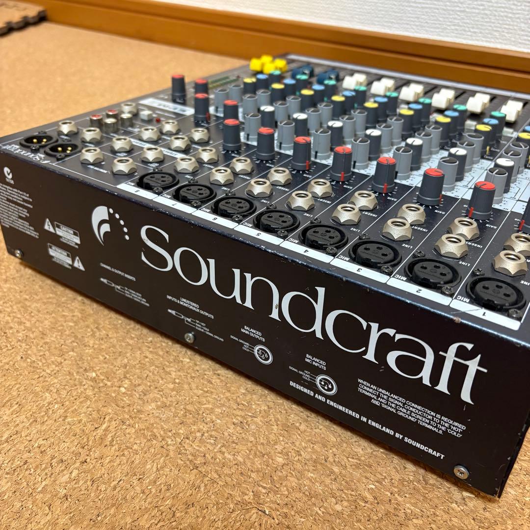 【良品】SOUNDCRAFT EPM8 アナログミキサー 動作品 本体のみ