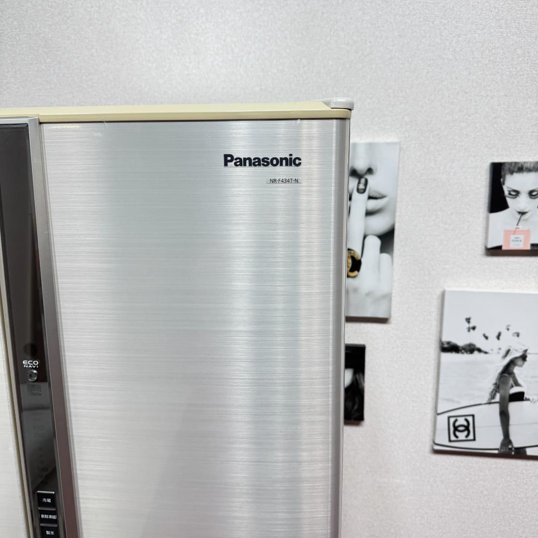 都内23区配送無料　パナソニック2009年製　6ドア冷蔵庫426L　製氷有