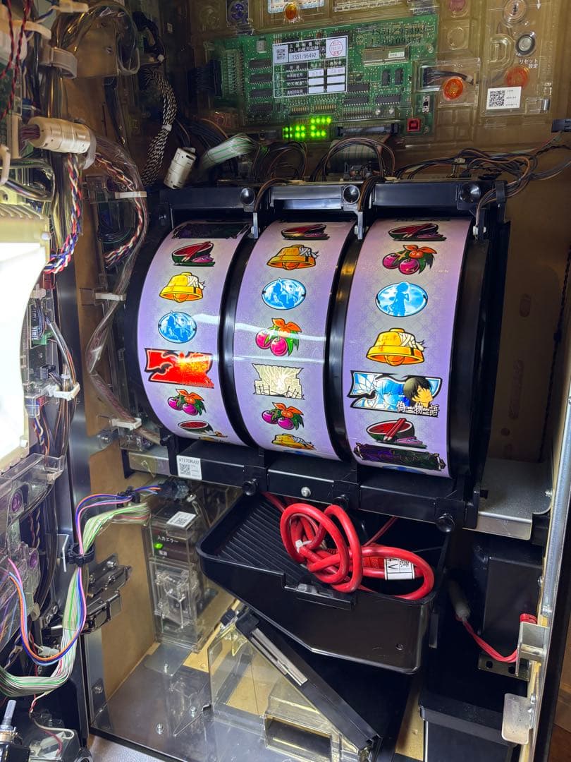 パチスロ 偽物語　実機