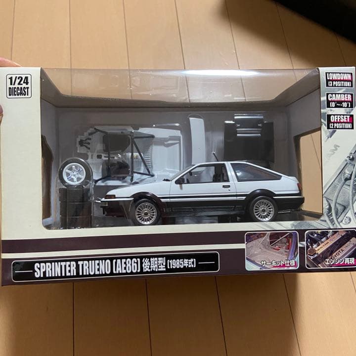 カー模型ミニカーSprinter  Trueno AE86 後期型1985年式