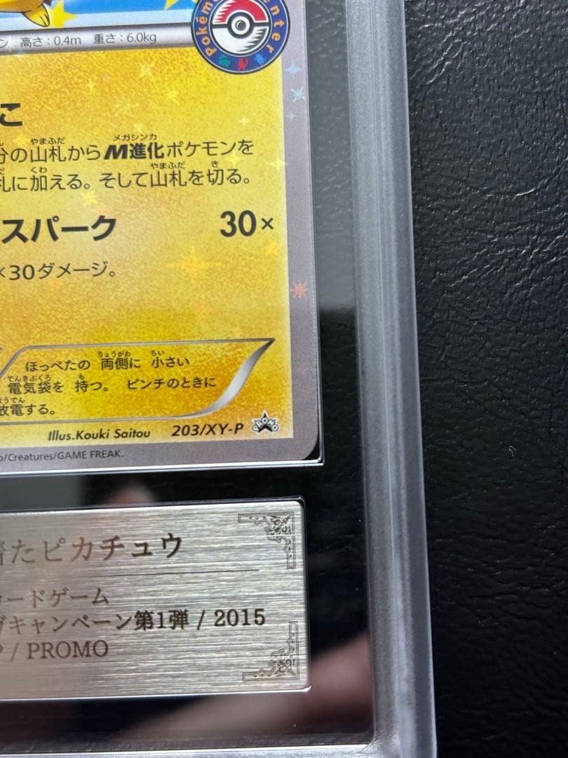 【ARS AU 真贋鑑定】ポンチョを着たピカチュウ 203/XY-P