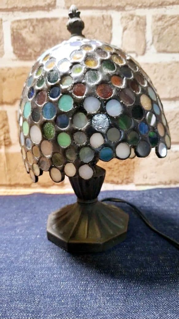 ステンドグラスランプ アンティークランプ アンティーク ステンド