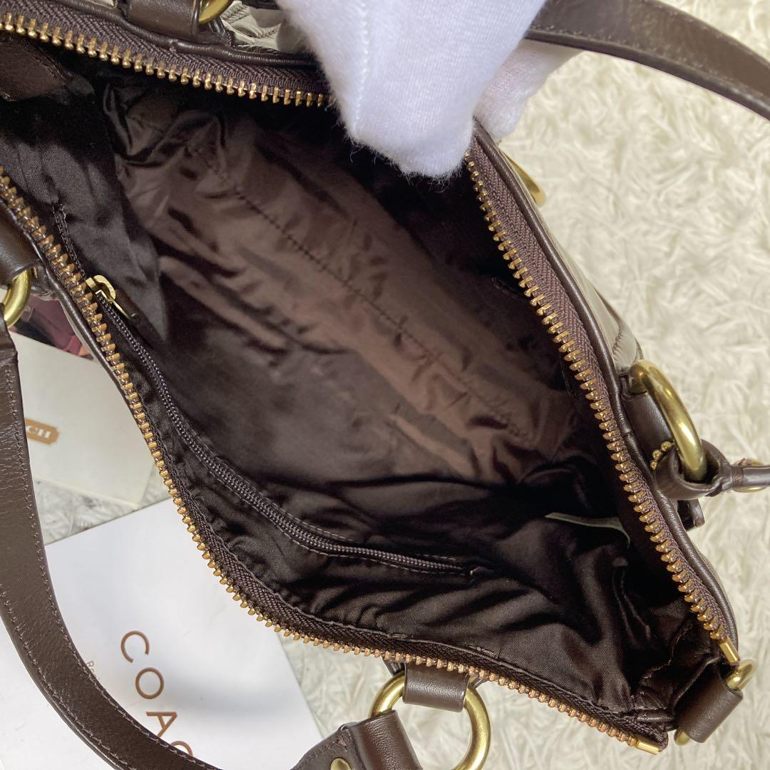 極美品 vintage coach old archive y2k キャンベル