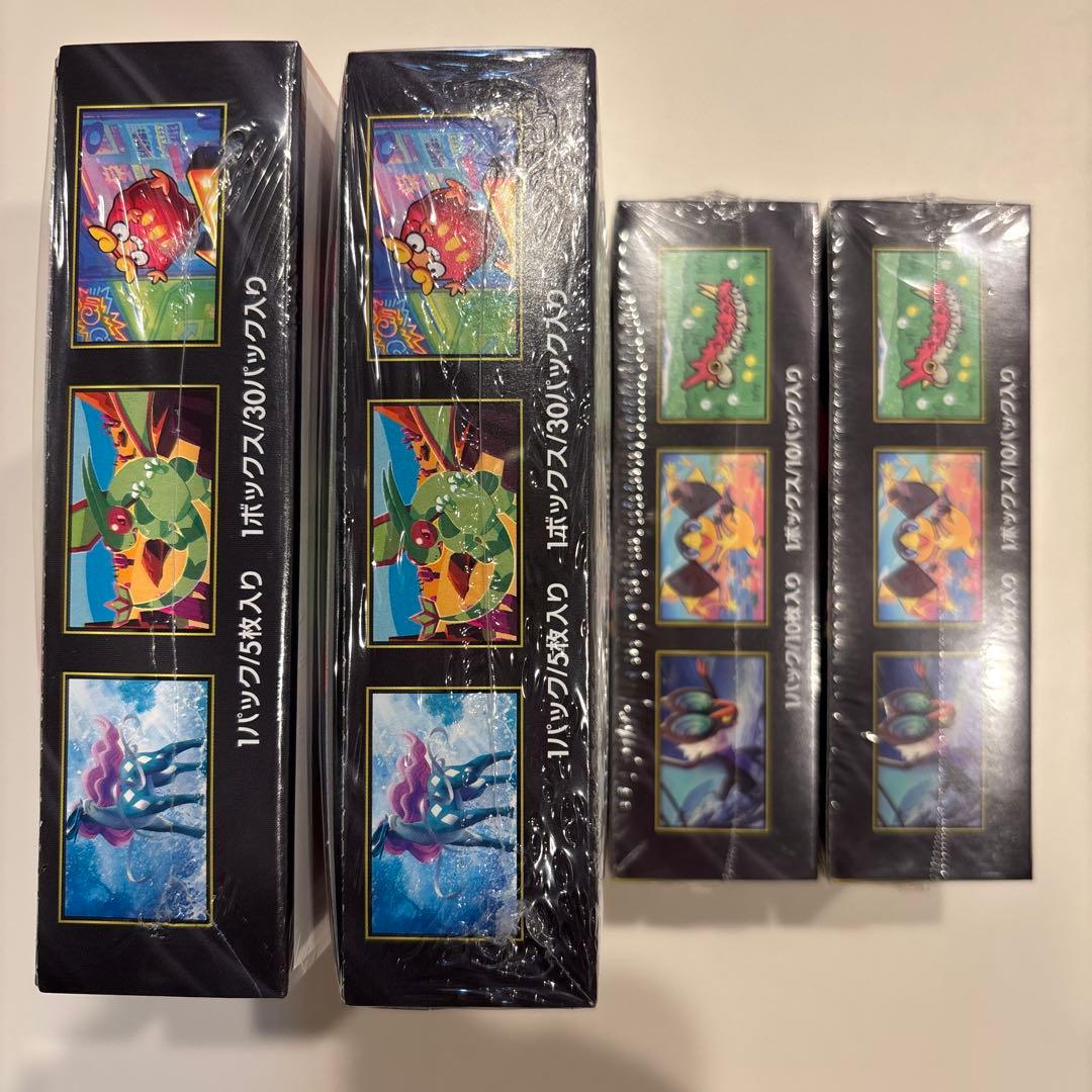 ポケモンカード インフェルノX＆メガドリームEX セット2BOXずつ計4BOX