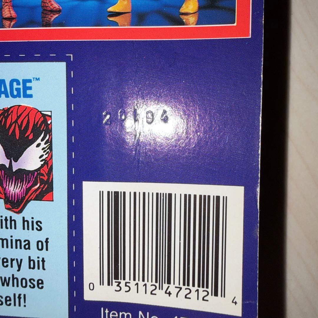 【90sレトロ】スパイダーマン VS カーネイジ フィギュア ToyBiz