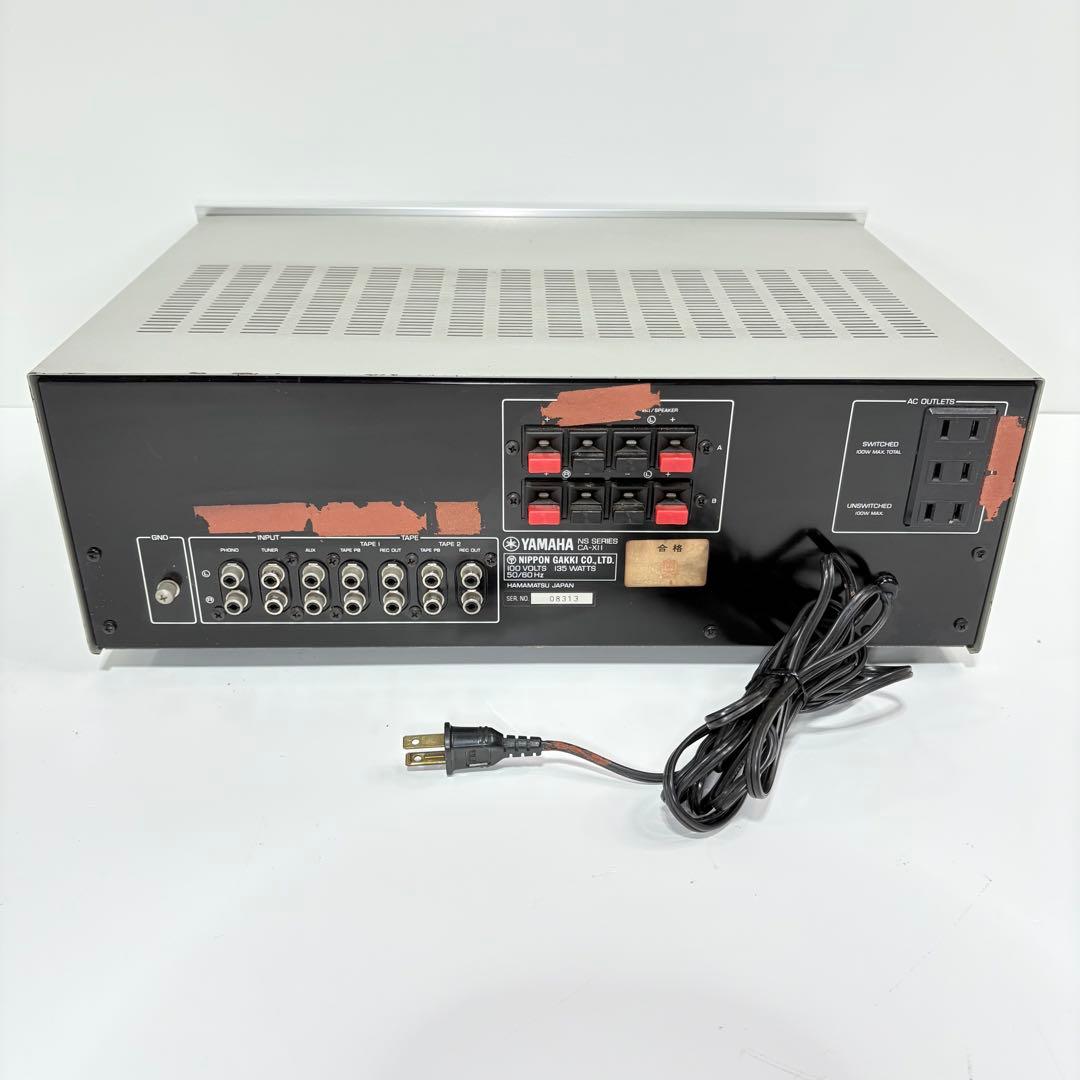 完動品】 YAMAHA ヤマハ プリメインアンプ CA-X11 (2092)