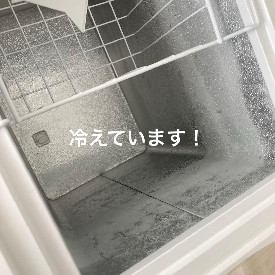 週末セール！アレジア 冷凍庫 63L スリム ストッカーコンパクト2019年製