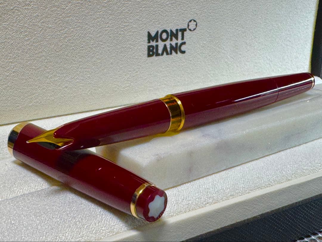 極美品】モンブラン NO12 1960s 万年筆 ボルドー F 18K
